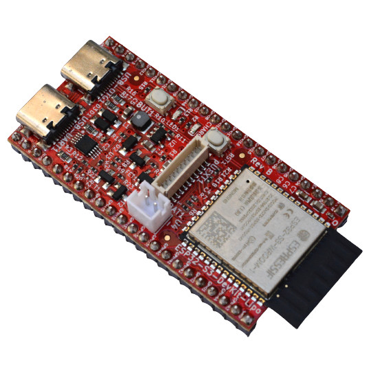 ESP32-S3-DevKit-LiPo is Open Source Hardware  EUR 12 board with JTAG and LiPo charger capable to run Linux kernel 6.3