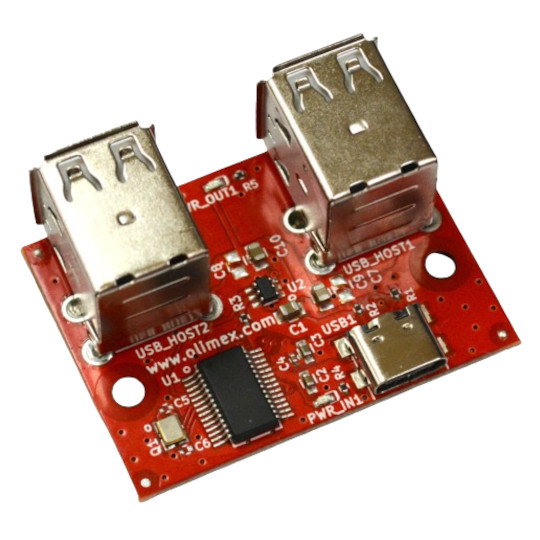 USB-NeoHub is USB 1.1 and USB 2.0 compliant Open Source Hardware Industrial 1:4 USB hub